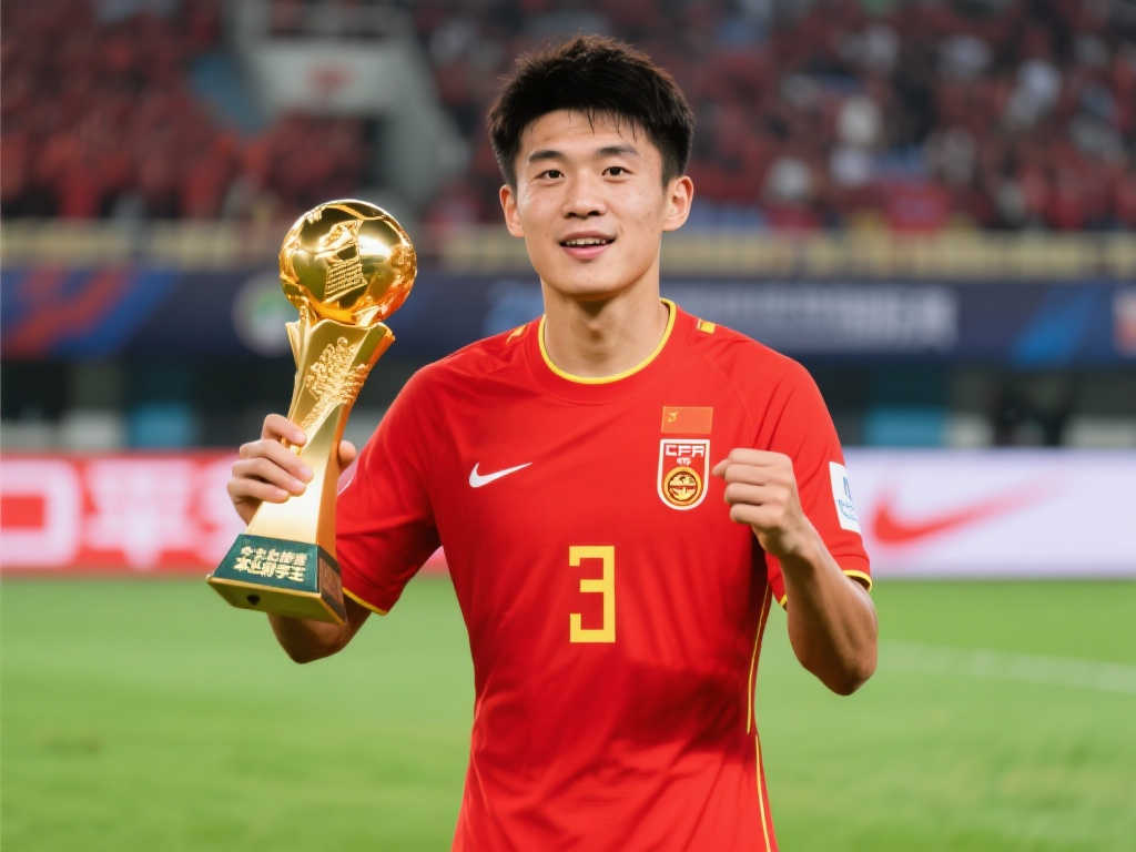 比赛中他的